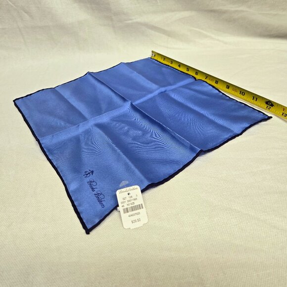 NWT Brooks Brothers Silk Scarf Square 12.5" - Picture 1 of 2